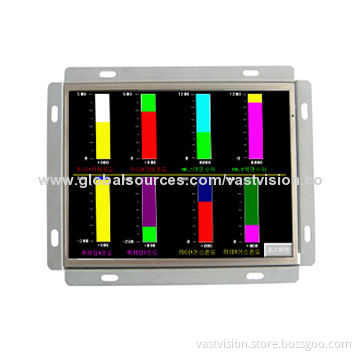 10.4-inch metal case open-frame LCD monitor with 800 x 600 pixels
